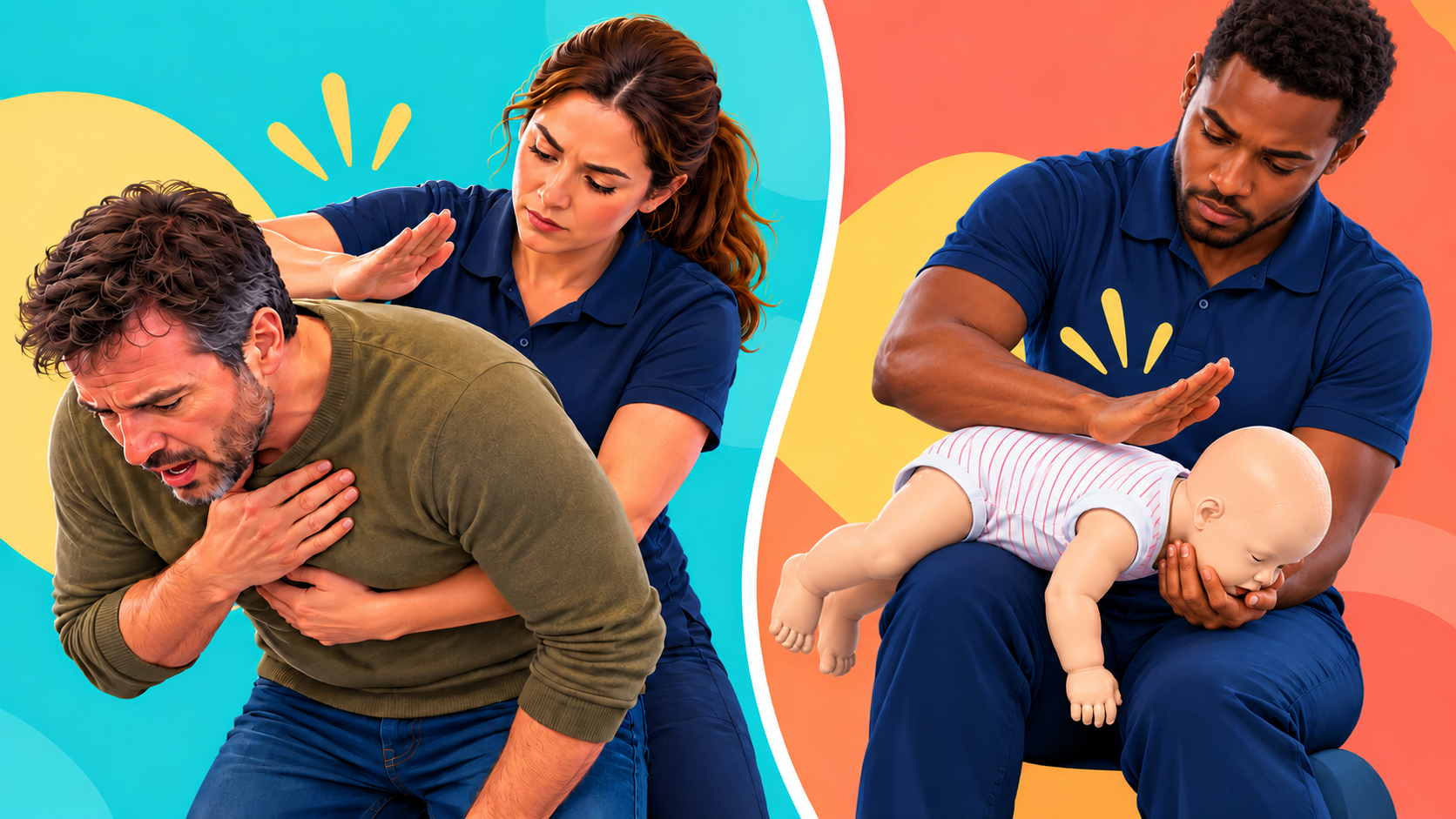 ⭐Choking First Aid Training for Adults and Infants: Would You Know What to Do?